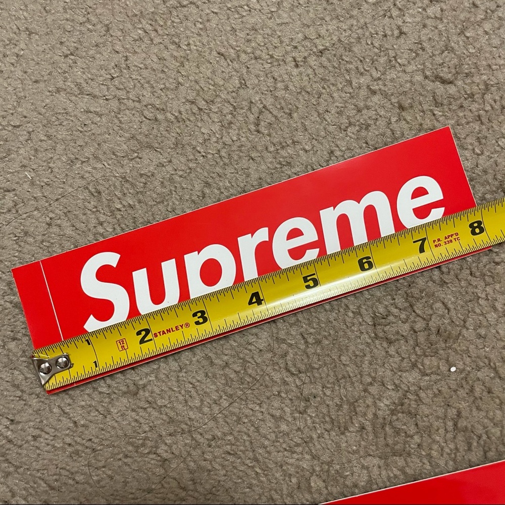 Authentic Supreme Sticker x 3 - Picture 3 of 4